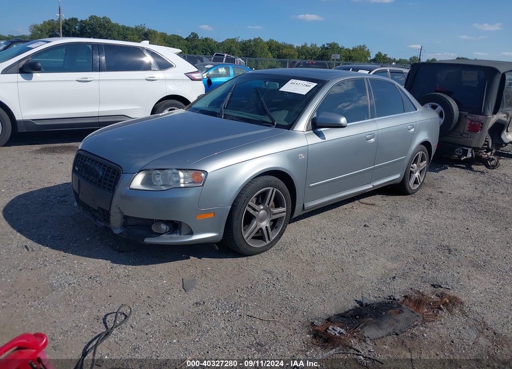 2008 AUDI A4 2.0T/2.0T SPECIAL EDITION VIN: WAUDF78E68A060831