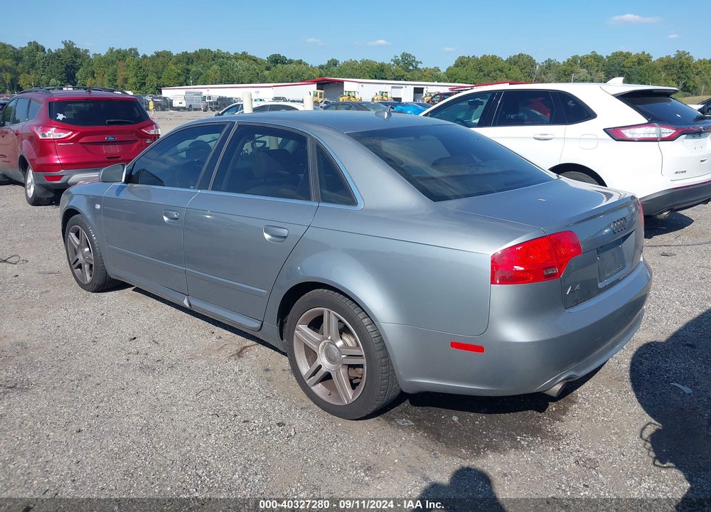 2008 AUDI A4 2.0T/2.0T SPECIAL EDITION VIN: WAUDF78E68A060831