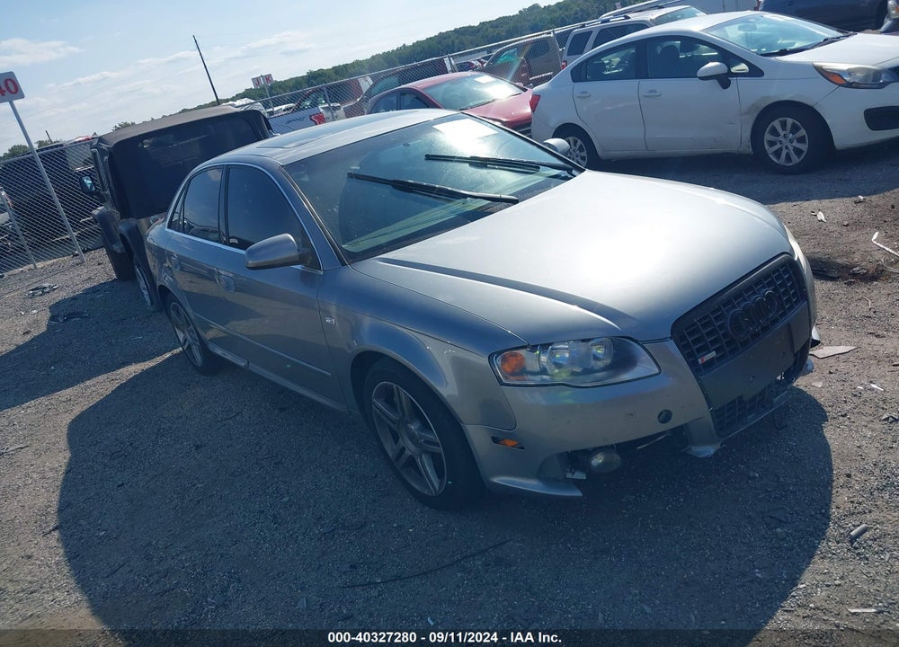 2008 AUDI A4 2.0T/2.0T SPECIAL EDITION VIN: WAUDF78E68A060831