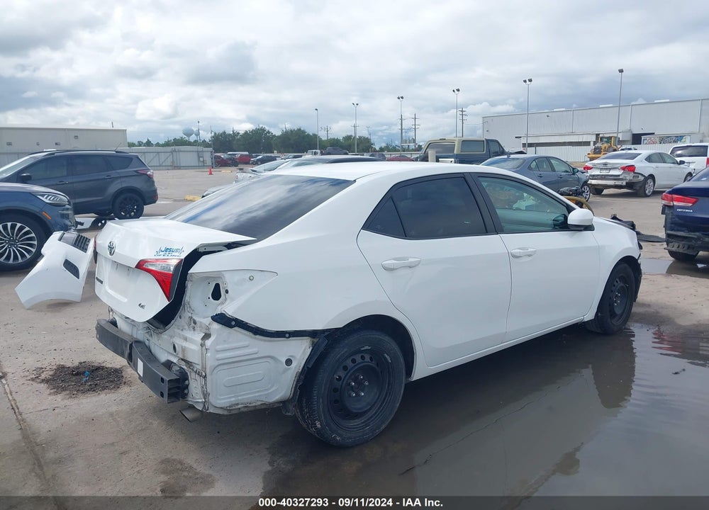 2015 TOYOTA COROLLA LE VIN: 5YFBURHEXFP324170