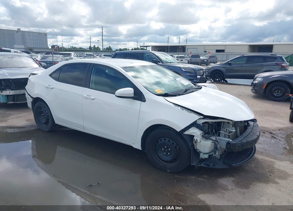2015 TOYOTA COROLLA LE VIN: 5YFBURHEXFP324170