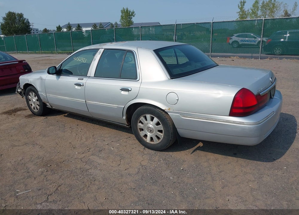 2003 MERCURY GRAND MARQUIS LS VIN: 2MEFM75WX3X668283