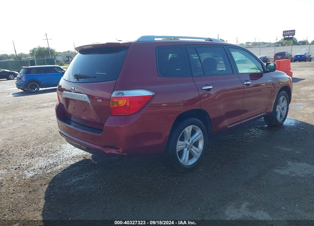 2009 TOYOTA HIGHLANDER LIMITED VIN: JTEDS42A392091366
