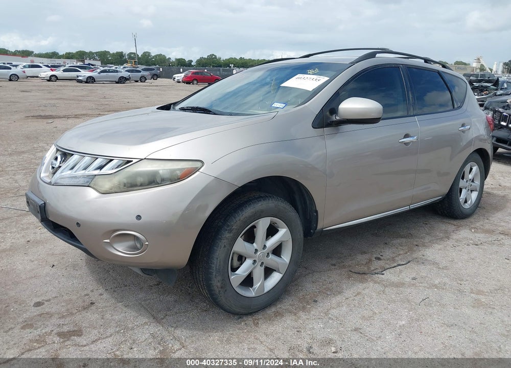 2010 NISSAN MURANO SL VIN: JN8AZ1MU4AW011342