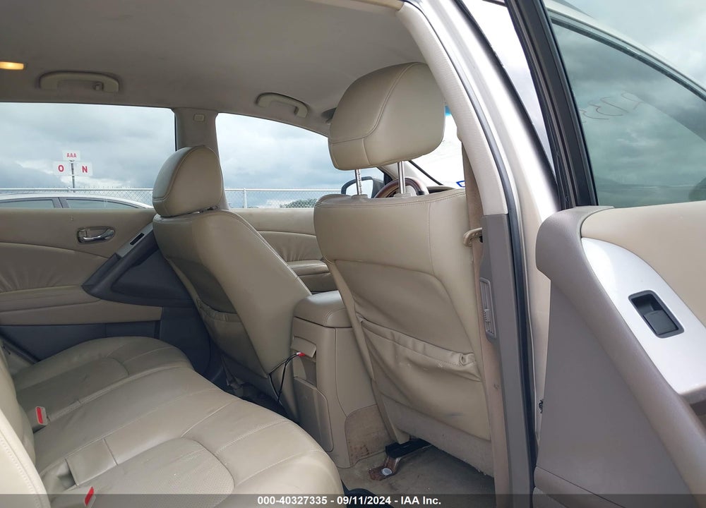 2010 NISSAN MURANO SL VIN: JN8AZ1MU4AW011342