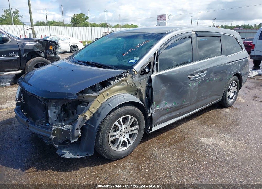 2012 HONDA ODYSSEY EX VIN: 5FNRL5H45CB139257