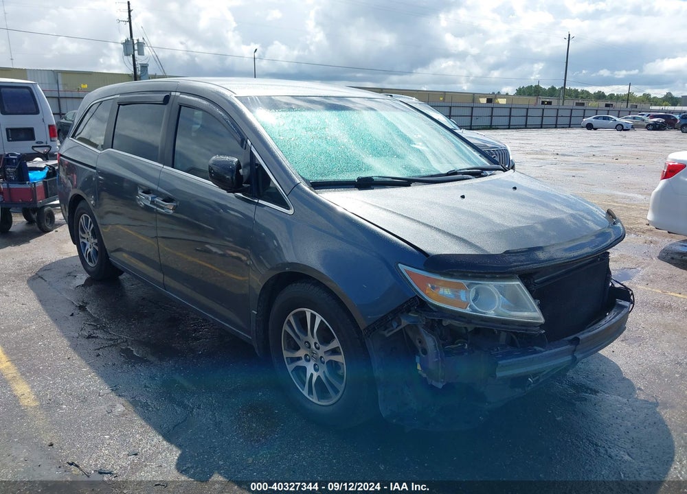 2012 HONDA ODYSSEY EX VIN: 5FNRL5H45CB139257