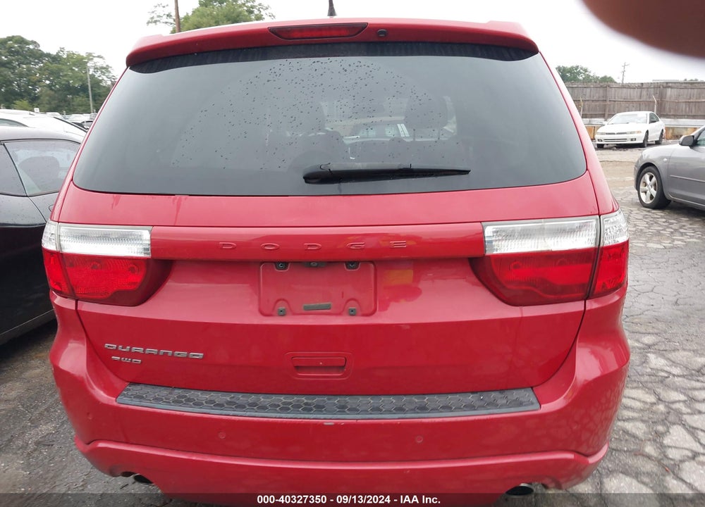 2013 DODGE DURANGO SXT VIN: 1C4RDJAG2DC668108