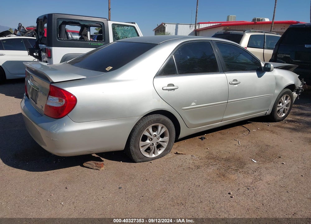 2004 TOYOTA CAMRY LE V6 VIN: 4T1BF32K24U588548