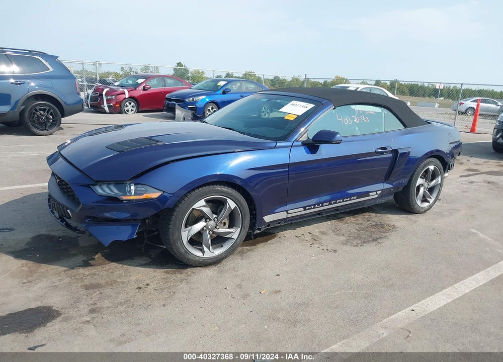 2018 FORD MUSTANG ECOBOOST PREMIUM VIN: 1FATP8UH4J5117808