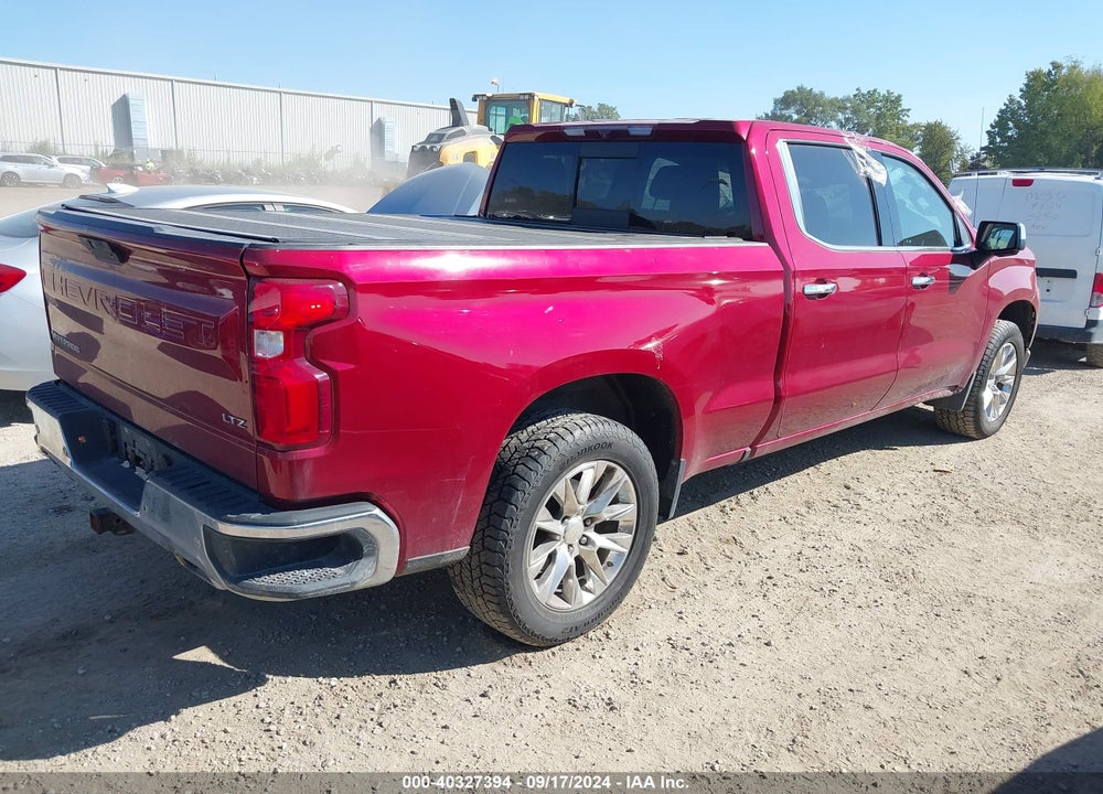 2020 CHEVROLET SILVERADO 1500 4WD STANDARD BED LTZ VIN: 3GCUYGET0LG227730