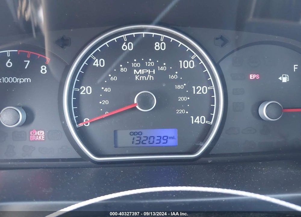 2010 HYUNDAI ELANTRA BLUE VIN: KMHDU4AD7AU837641