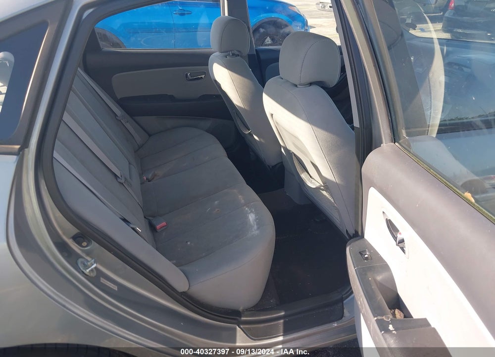 2010 HYUNDAI ELANTRA BLUE VIN: KMHDU4AD7AU837641