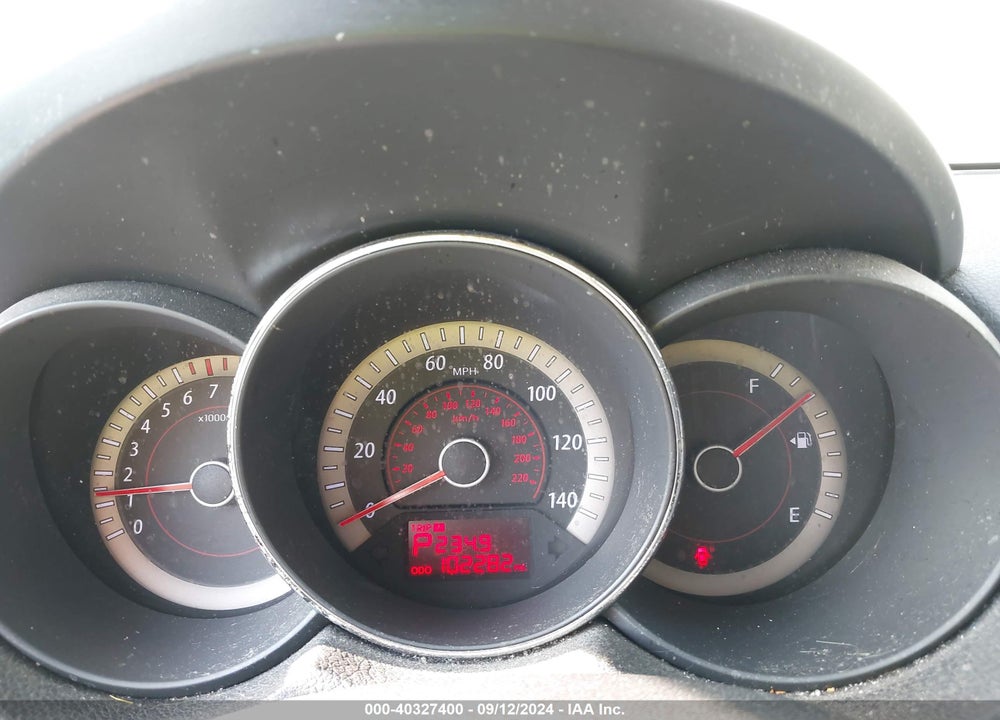 2013 KIA FORTE EX VIN: KNAFU4A22D5722842