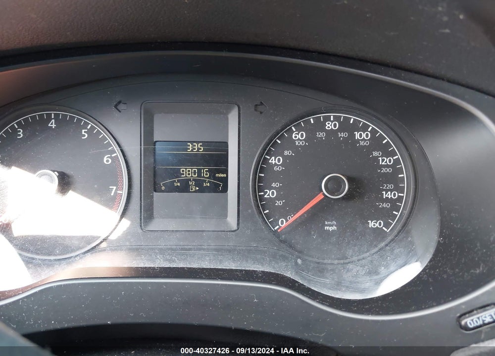 2012 VOLKSWAGEN JETTA 2.0L S VIN: 3VW2K7AJ1CM351226