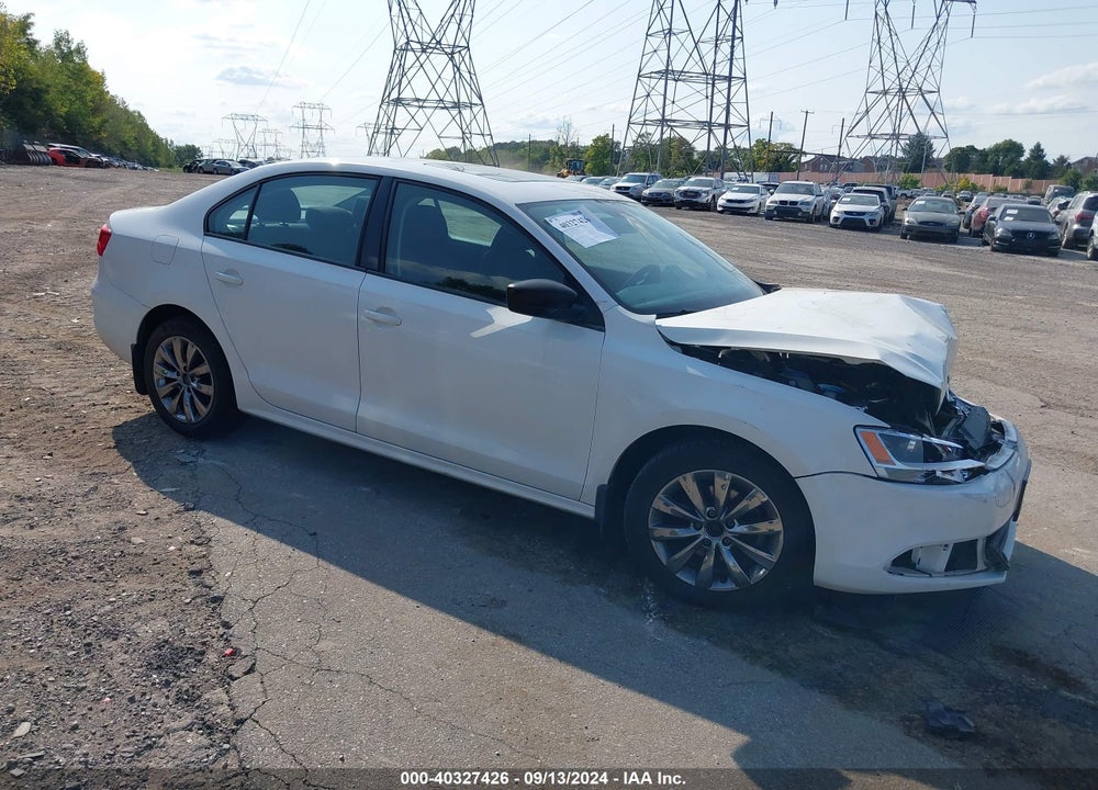 2012 VOLKSWAGEN JETTA 2.0L S VIN: 3VW2K7AJ1CM351226