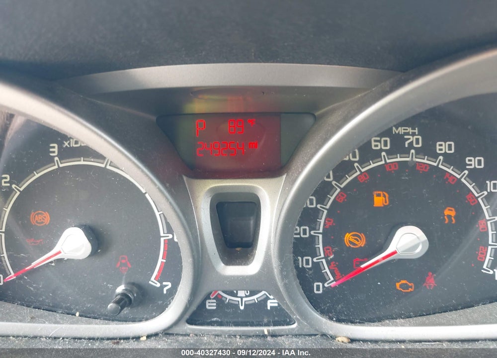 2011 FORD FIESTA VIN: 3FADP4BJXBM164839
