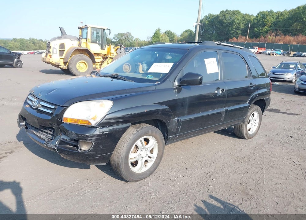 2008 KIA SPORTAGE EX V6 VIN: KNDJE723387536451