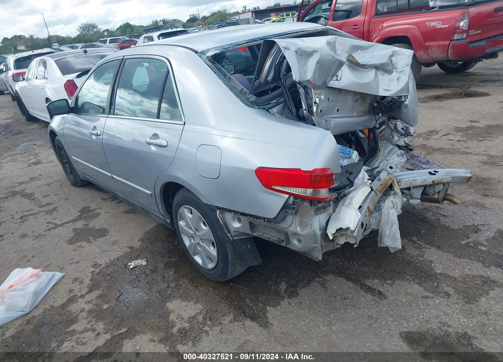 2003 HONDA ACCORD 2.4 LX VIN: 1HGCM56363A053060