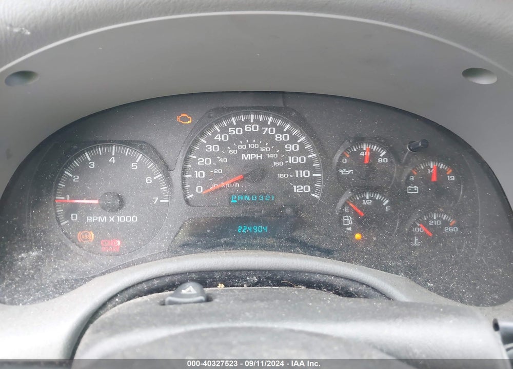 2005 CHEVROLET TRAILBLAZER LT VIN: 1GNDS13S952287968