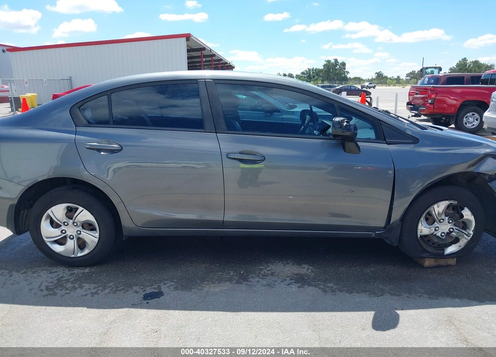 2013 HONDA CIVIC LX VIN: 19XFB2F53DE093399