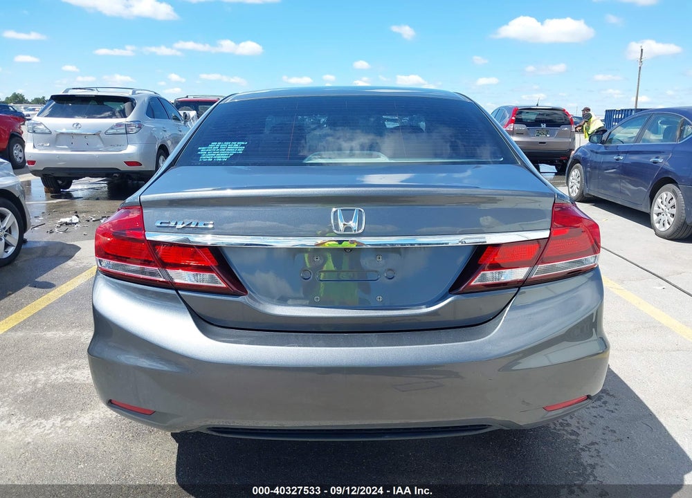 2013 HONDA CIVIC LX VIN: 19XFB2F53DE093399