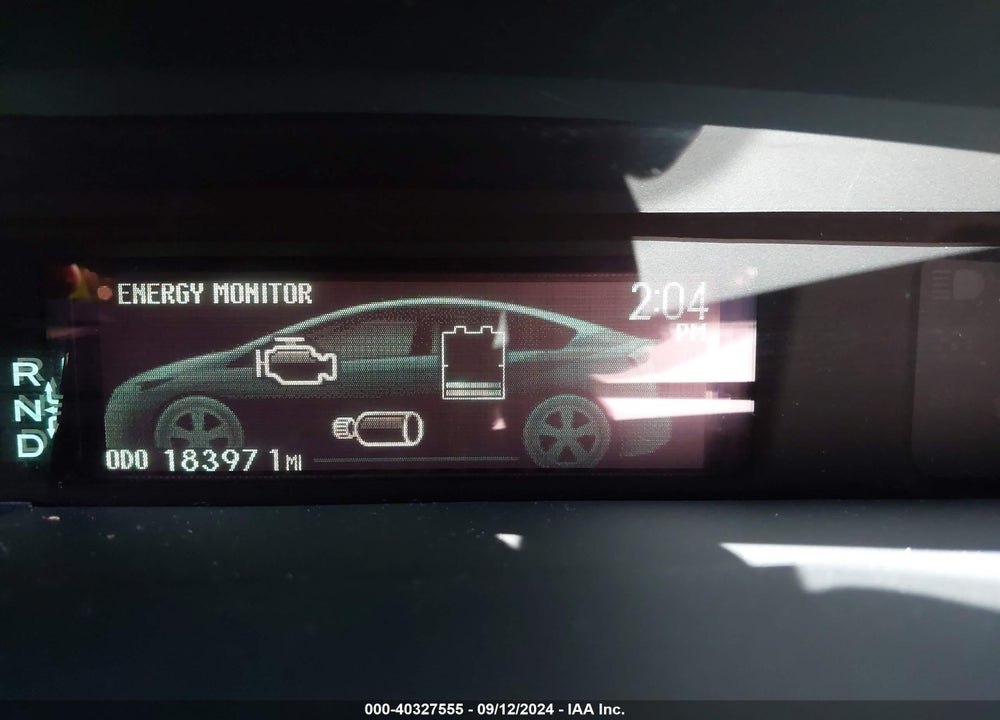 2014 TOYOTA PRIUS TWO VIN: JTDKN3DUXE1776629
