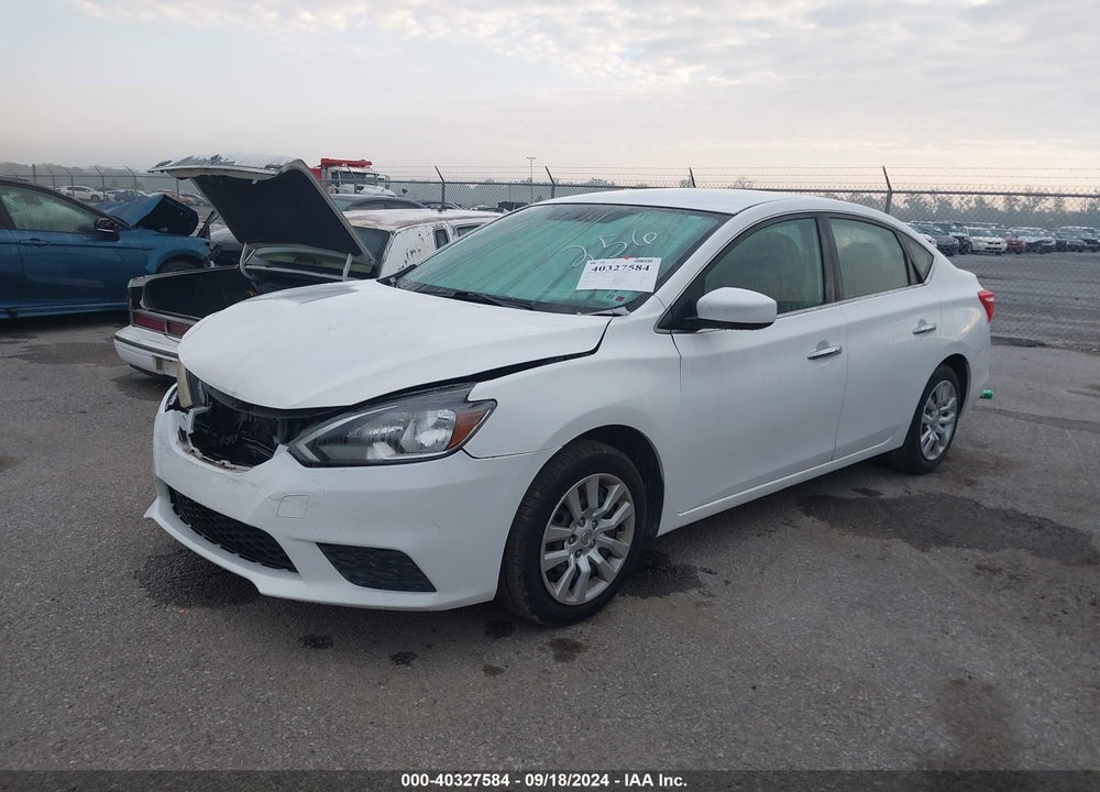 2017 NISSAN SENTRA SV VIN: 3N1AB7AP1HL671763