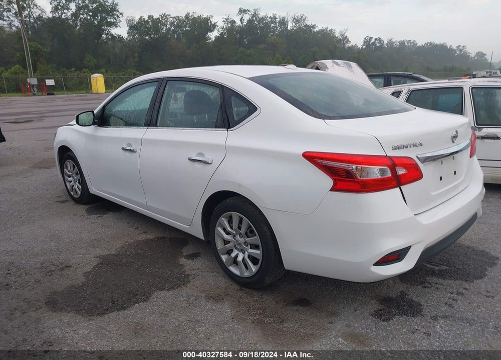 2017 NISSAN SENTRA SV VIN: 3N1AB7AP1HL671763