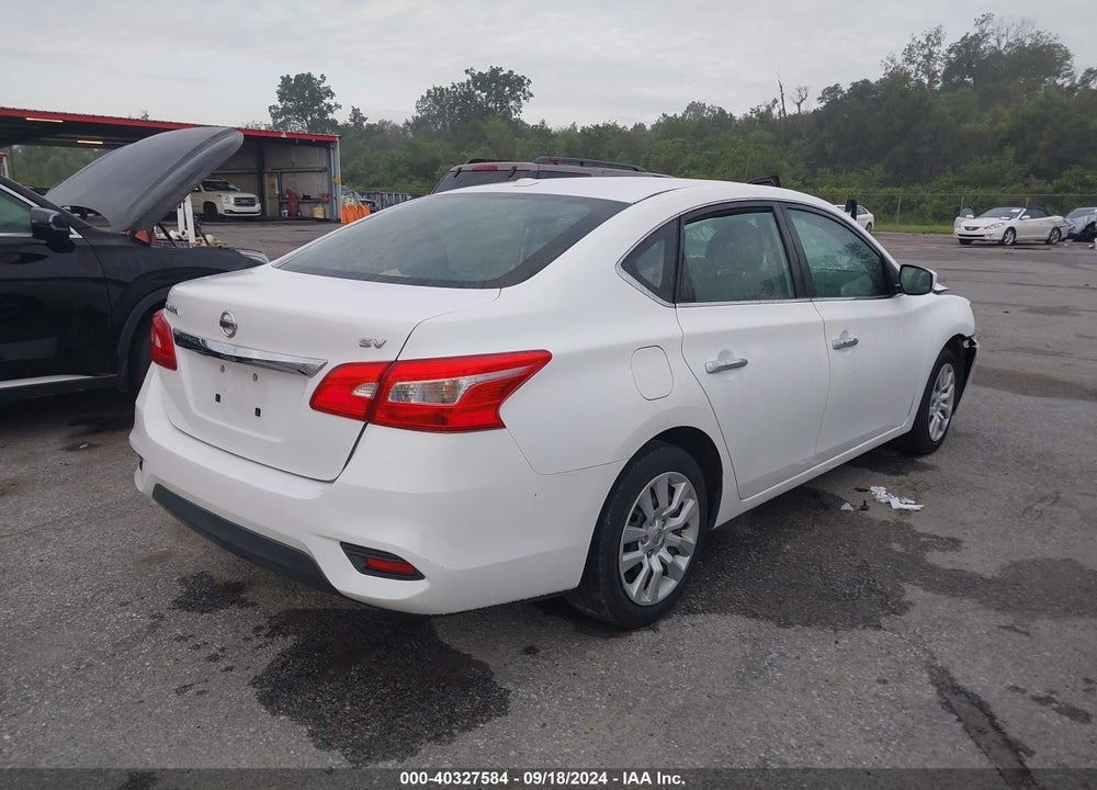 2017 NISSAN SENTRA SV VIN: 3N1AB7AP1HL671763