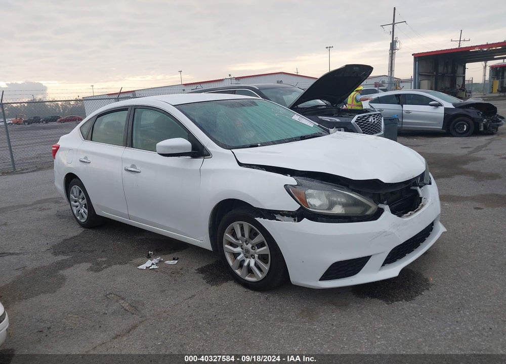 2017 NISSAN SENTRA SV VIN: 3N1AB7AP1HL671763