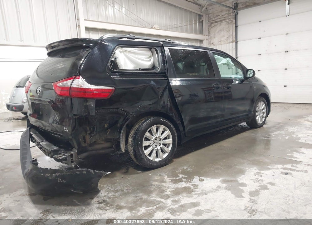 2017 TOYOTA SIENNA LE 7 PASSENGER VIN: 5TDJZ3DC3HS170863