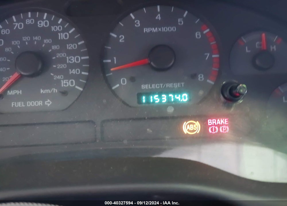 2000 FORD MUSTANG GT VIN: 1FAFP45X1YF264460