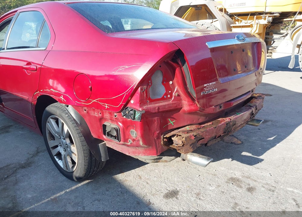 2007 FORD FUSION SEL VIN: 3FAHP08137R125148