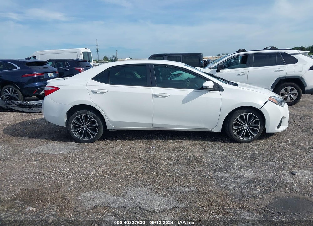 2016 TOYOTA COROLLA S PLUS VIN: 2T1BURHE3GC642505