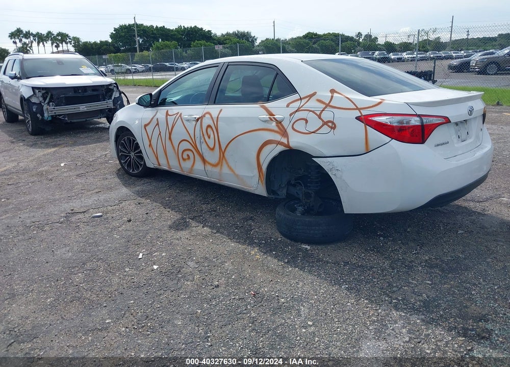 2016 TOYOTA COROLLA S PLUS VIN: 2T1BURHE3GC642505