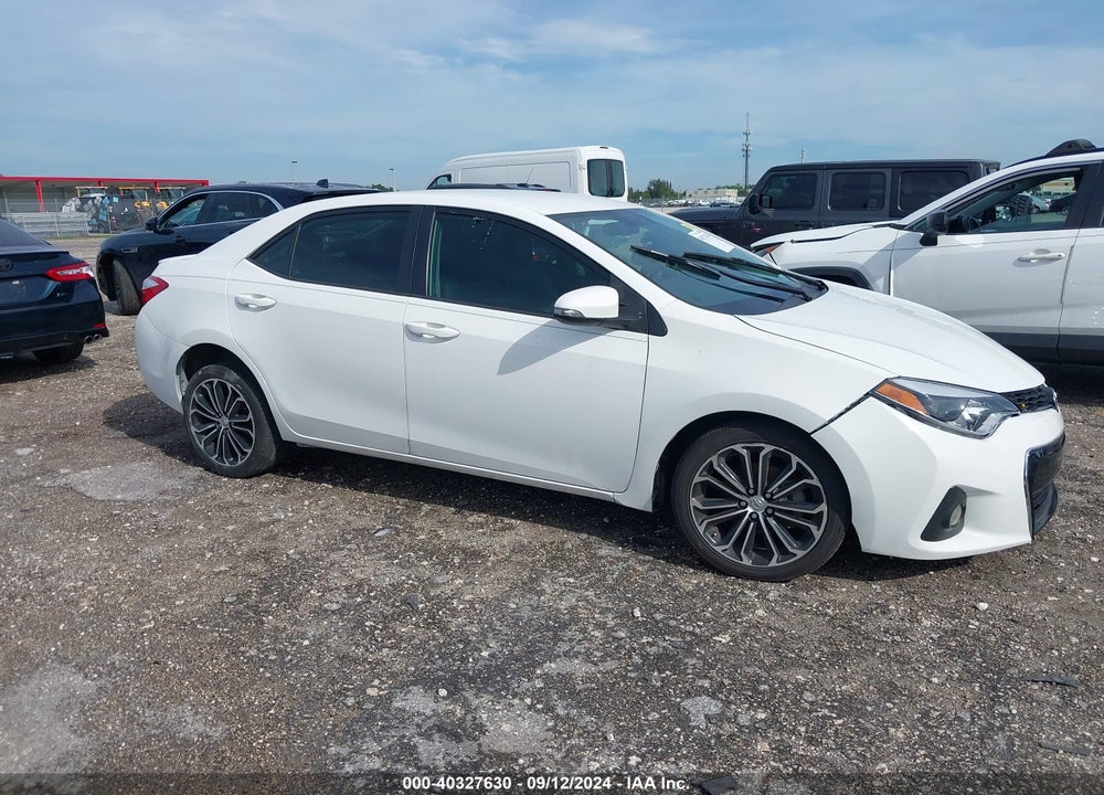 2016 TOYOTA COROLLA S PLUS VIN: 2T1BURHE3GC642505