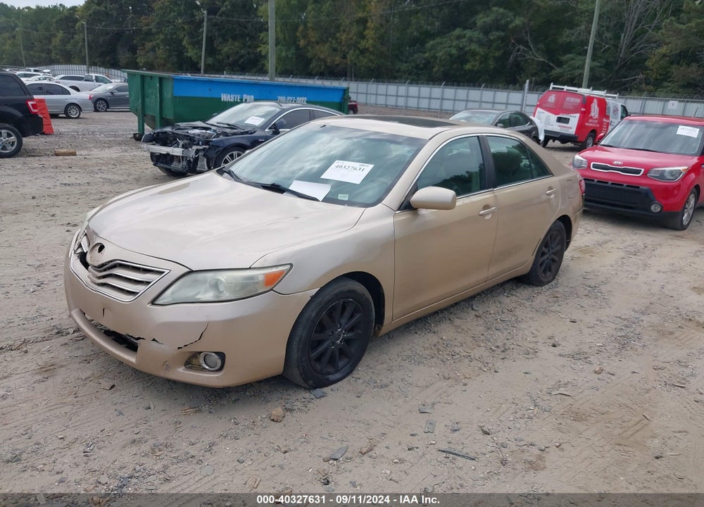 2010 TOYOTA CAMRY XLE VIN: 4T1BF3EK7AU054274