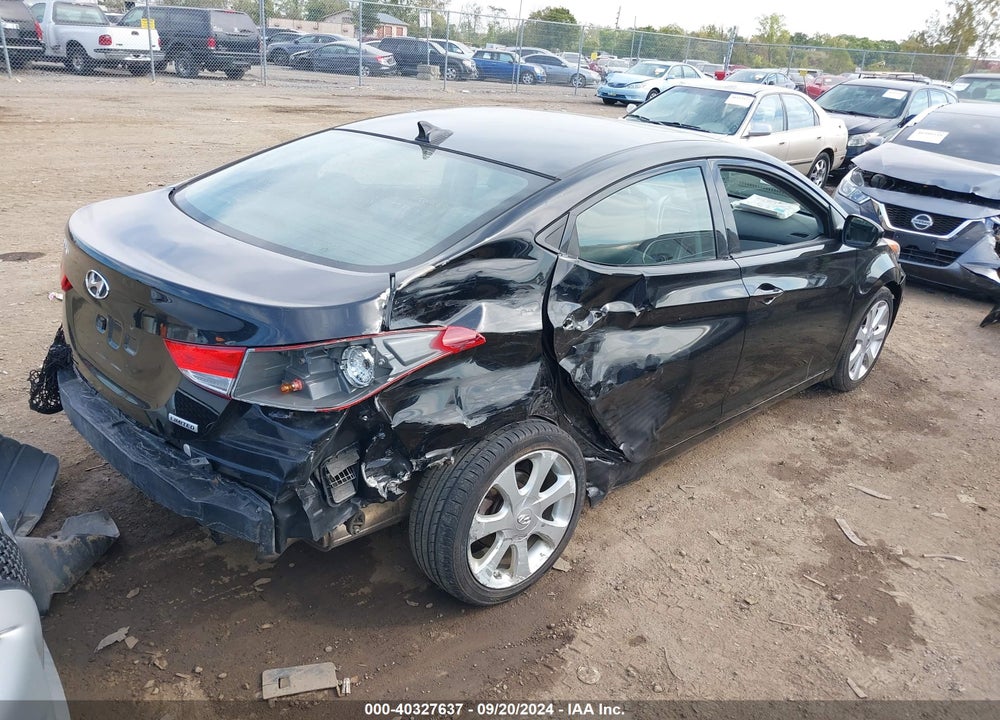 2013 HYUNDAI ELANTRA LIMITED VIN: 5NPDH4AE9DH330174