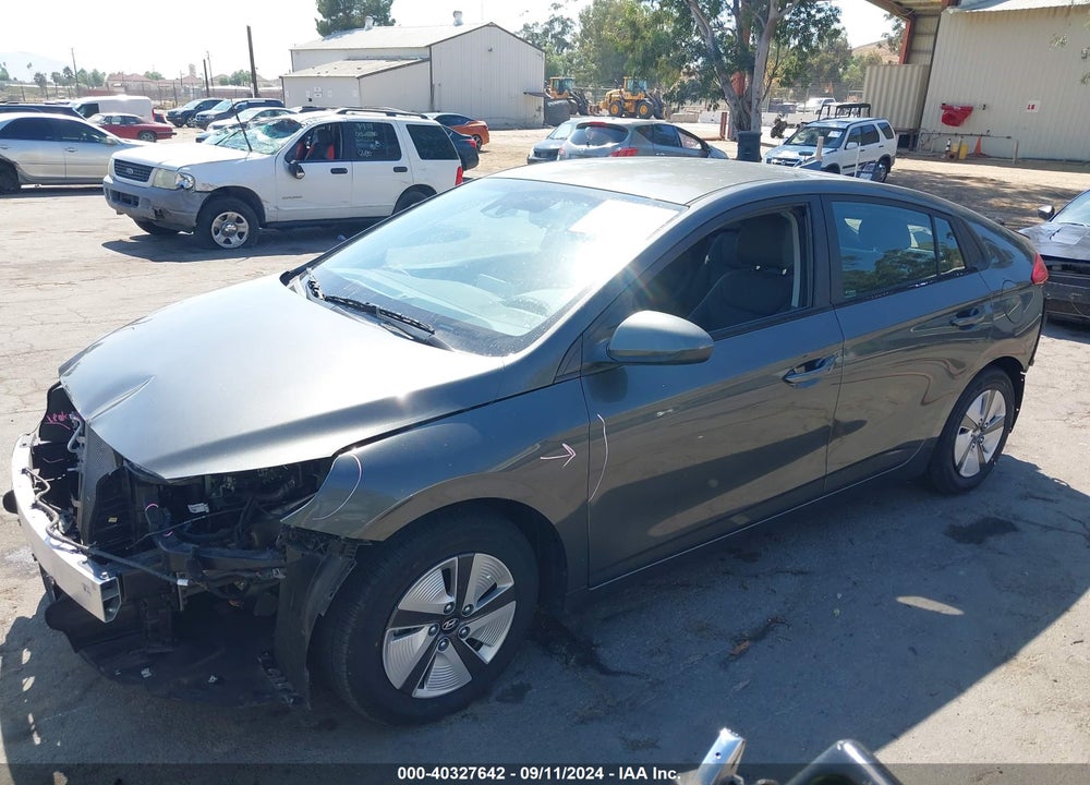 2022 HYUNDAI IONIQ HYBRID BLUE VIN: KMHC65LC8NU268255