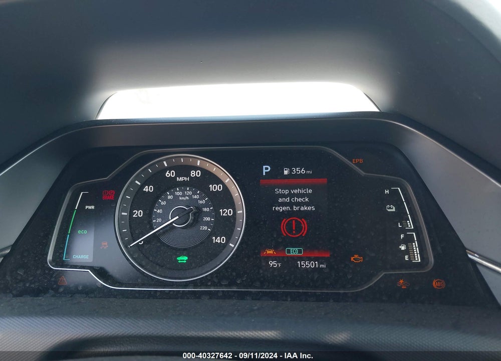 2022 HYUNDAI IONIQ HYBRID BLUE VIN: KMHC65LC8NU268255