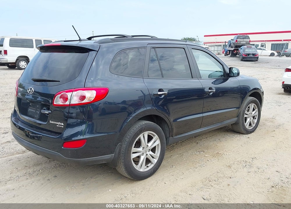 2010 HYUNDAI SANTA FE LIMITED V6 VIN: 5NMSK4AG8AH380521