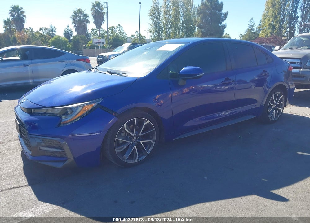 2020 TOYOTA COROLLA SE VIN: JTDS4RCE2LJ006504