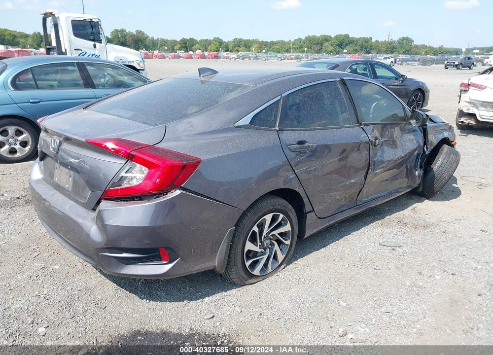 2018 HONDA CIVIC EX VIN: 2HGFC2F78JH529597