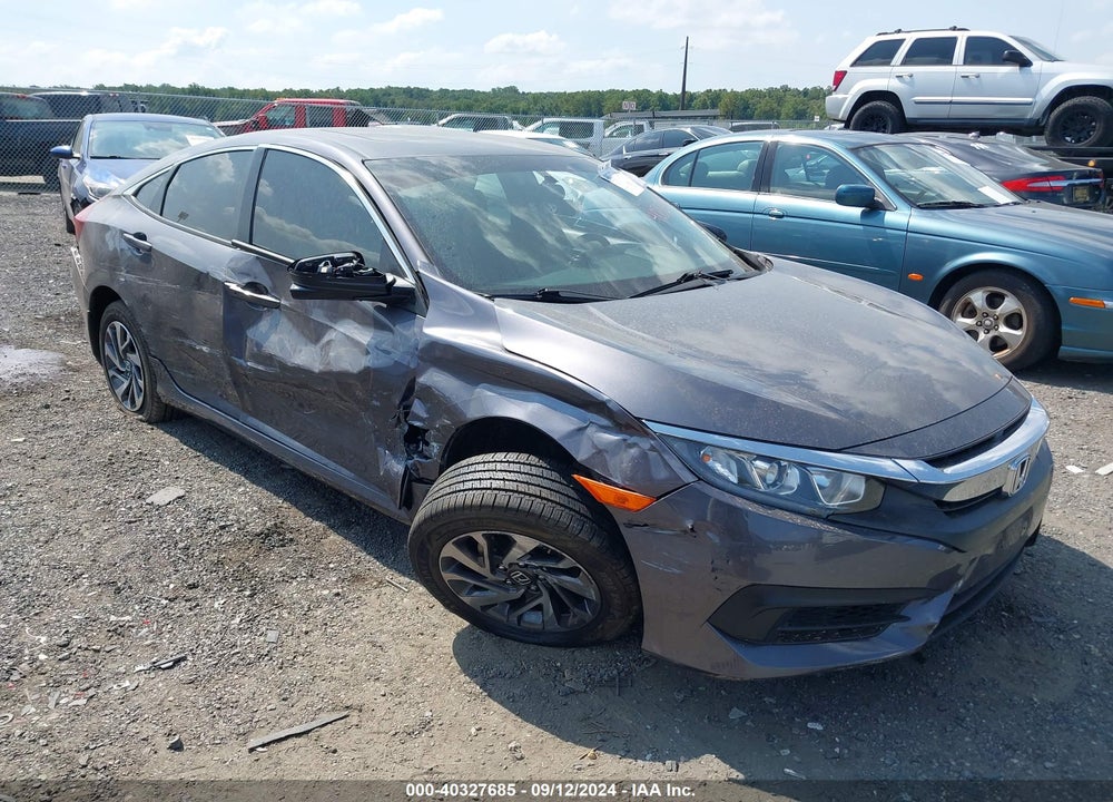 2018 HONDA CIVIC EX VIN: 2HGFC2F78JH529597