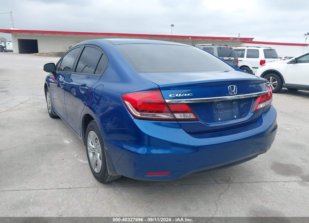 2013 HONDA CIVIC LX VIN: 19XFB2F54DE078586
