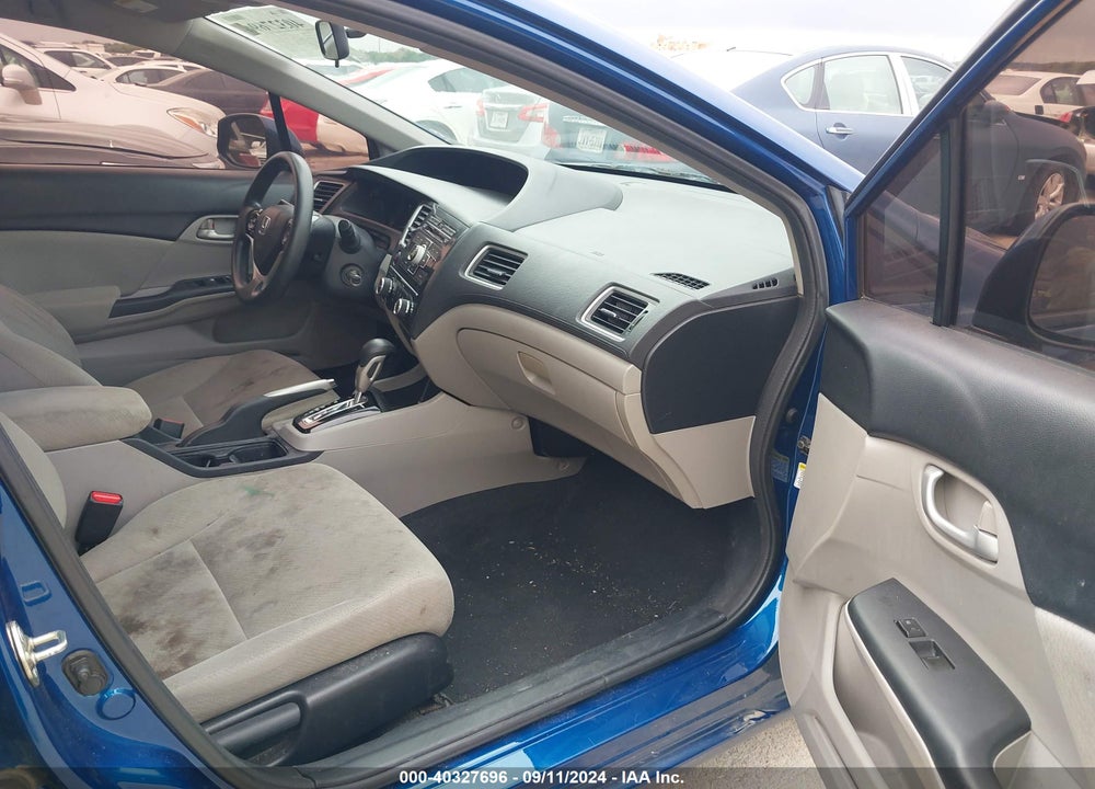 2013 HONDA CIVIC LX VIN: 19XFB2F54DE078586