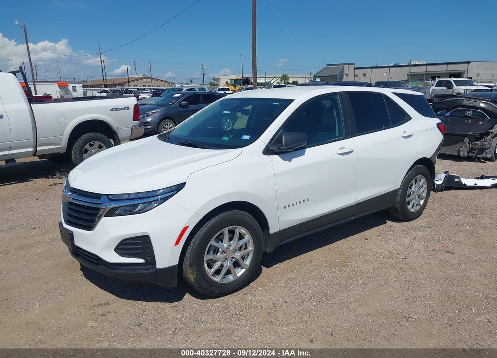 2022 CHEVROLET EQUINOX FWD LS VIN: 3GNAXHEV2NS156812