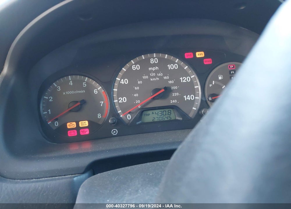 2001 HONDA ACCORD 2.3 EX VIN: 1HGCG32501A033130