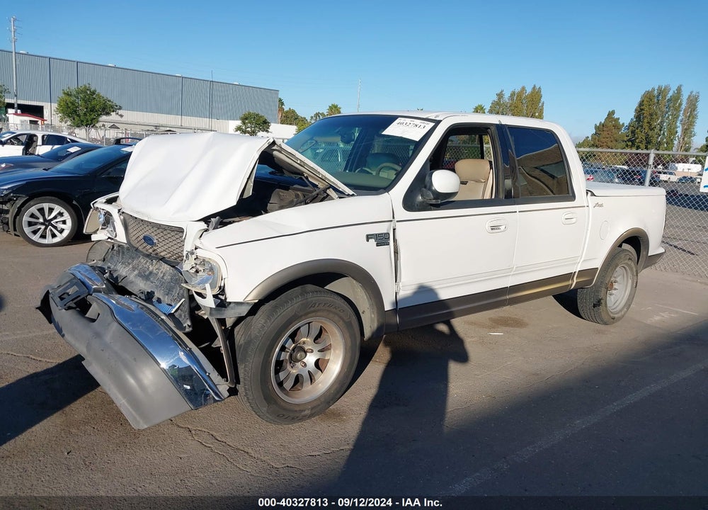 2002 FORD F-150 LARIAT/XLT VIN: 1FTRW07L62KC33457